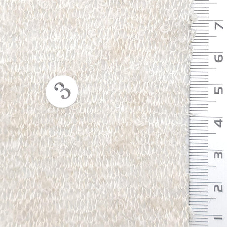 Boucle Acrylic Nylon Wool Knit Fabric - FAB1974 - Beige