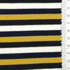 Stripe Rib YarnDyed Rayon Spandex Knit Fabric - FAB1779 - 1.Red-2.Light blue-3.Yellow-4.Black 