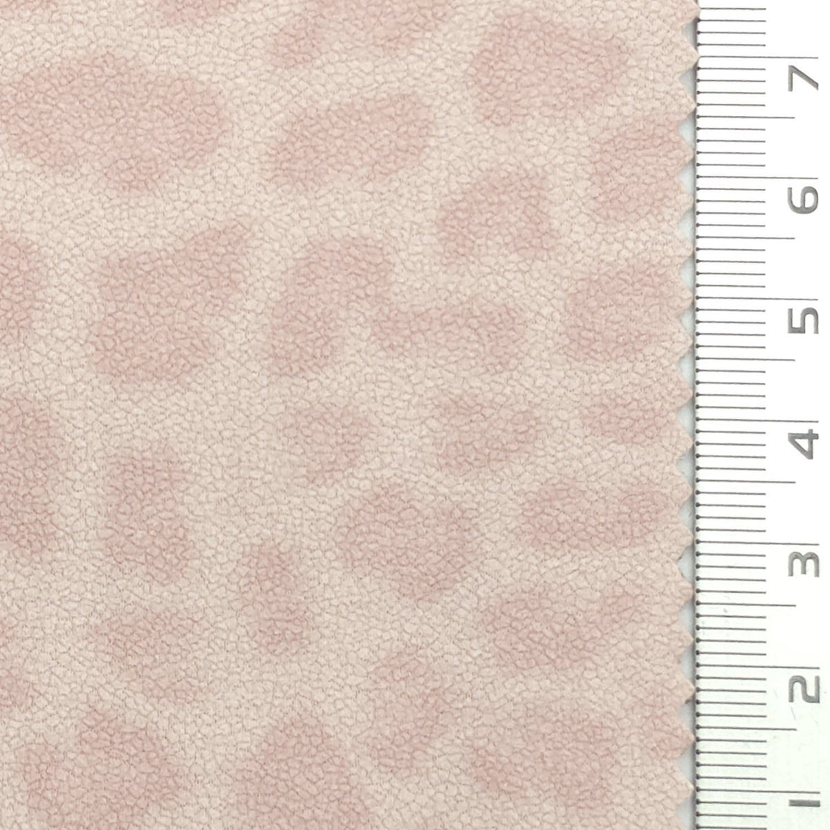 Animal Print Polyester Polyurethane Knit Fabric - FAB1978 - Light Pink