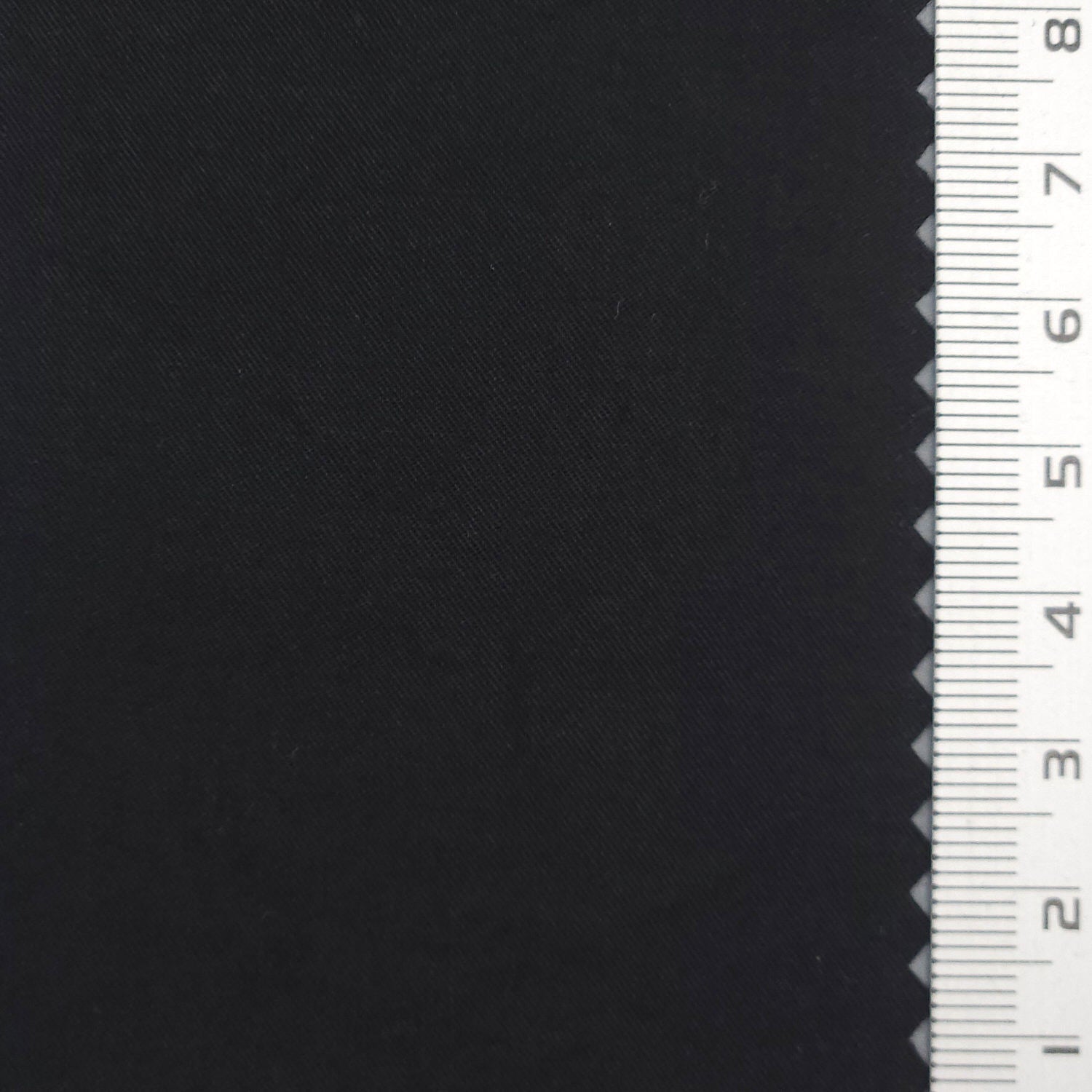 40s Solid Twill Cotton Woven Fabric - FAB1734 - Black