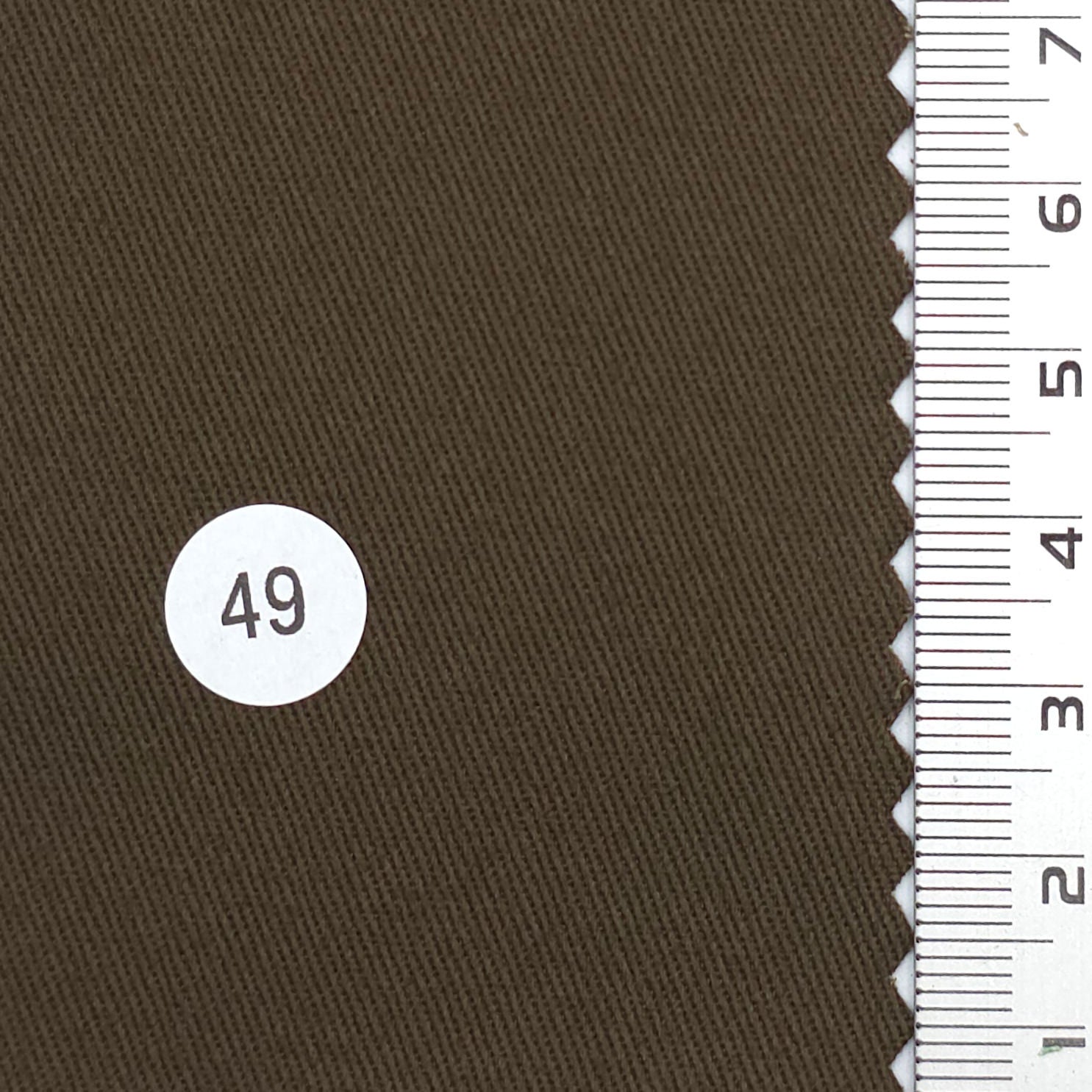 16 Count Solid Twill Cotton Woven Fabric - FAB1817 - Espresso