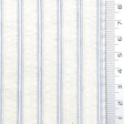 Bengal Stripe 100% Cotton Woven Fabric - FAB1968 - Blue