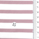 1: Light Blue-2: Pink Beige-3: Navy Blue-4: Dusty Rose-5: Dark Brown - Stable Medium Weight Striped Poly Cotton Span Ponte Knit Fabric - FAB 1922