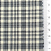 Black - Gingham Plain Cotton Woven Fabric - FAB1861