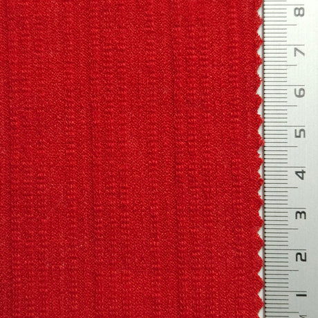 Solid Rib Polyester Spandex Knit Fabric | FAB1545 | 1.Neutral Green, 2.White, 3.Wafer, 4.Falu Red, 5.Midnight Blue, 6.Cardin Green, 7.Nero, 8.Grey, 9.Navy, 10.Black by Fabricis.com #