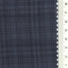 1: Dark Navy Blue-2: Tan-3: Charcoal Gray-4: Slate Blue-5: Charcoal - Airy Lightweight Plaid Cotton Rayon Woven Fabric - FAB 1936