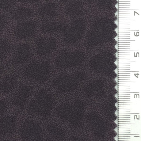 Animal Print Polyester Polyurethane Knit Fabric - FAB1978 - Dark Purple