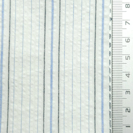 Stripe YarnDyed Cotton Woven Fabric - FAB1595 - FAB1595-1-FAB1595-2-FAB1595-3-FAB1595-4 