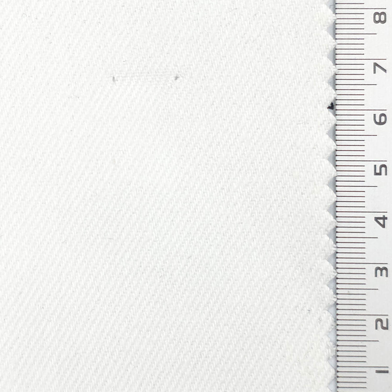 1.Navy Blue-2.Navy Black-3.Black-4.White-5.Charcoal Gray - Fake Denim Cotton Poly Woven Fabric - FAB 1838