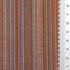 Brick Red Textured Stripe Cotton Woven Fabric - FAB1825