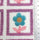 Jersey Square Flower Rayon Polyester Knit Fabric - FAB1614 - 1.Pink-2.Blue-3.Green-4.Purple 