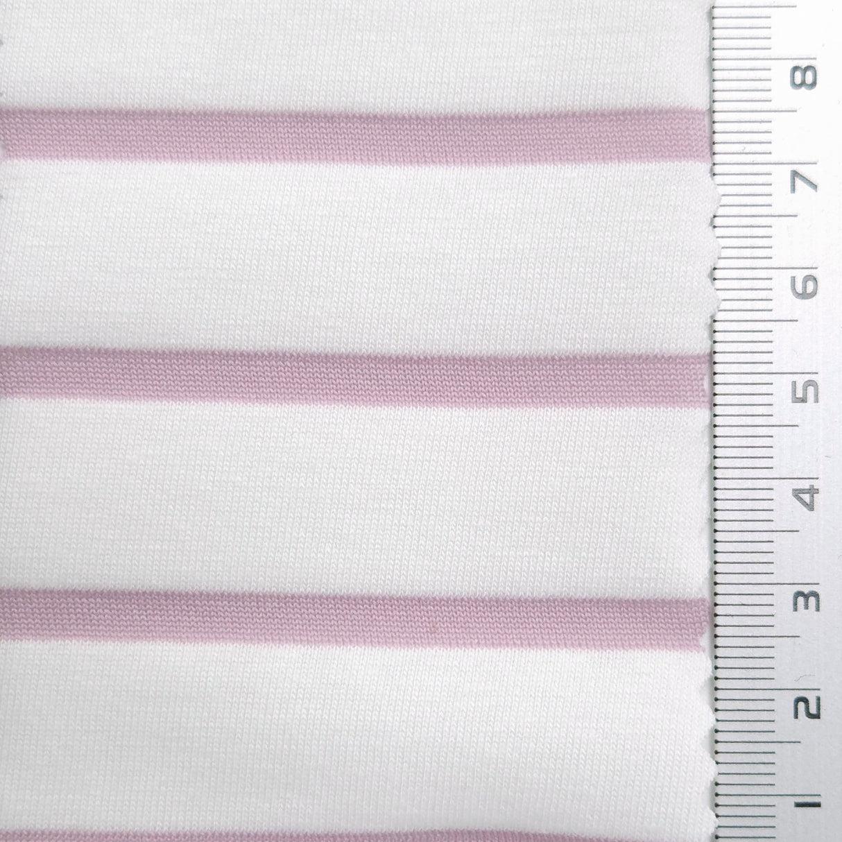 Stripe Jersey Cotton Polyester Knit Fabric | FAB1563 | 1.Quicksand, 2.San Marino, 3.Dust Storm, 4.Lily, 5.Metallic Bronze, 6.Midnight Express, 7.Black by Fabricis.com #