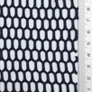 Navy Mesh Honeycomb Poly Knit Fabric - FAB1846