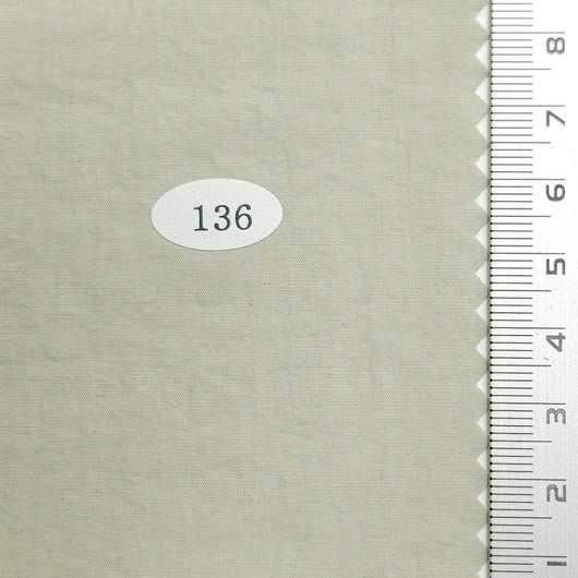 Nylon Cotton Mixed Woven Fabric | FAB1271 | 1.Schooner, 2.Quill Grey, 3.Kangaroo, 4.Paris White, 5.Grain Brown, 6.Half Spanish White, 7.Light Pink, 8.Titan White, 9.Periwinkle, 10.Ivory by Fabricis.com #