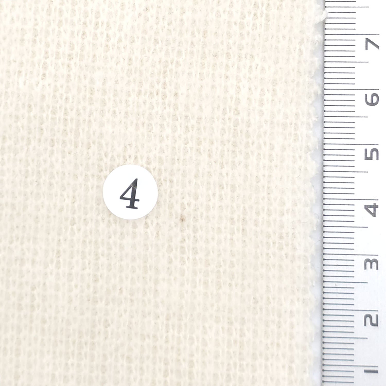Solid Acrylic Cotton Knit Fabric - FAB1973 - Off White
