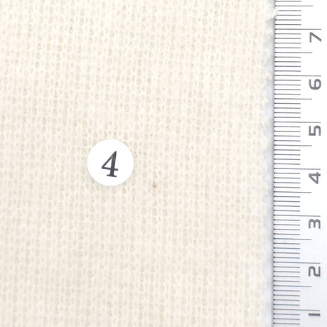 Solid Acrylic Cotton Knit Fabric - FAB1973 - Off White