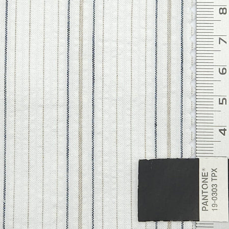 Shadow Stripe YarnDyed Cotton Woven Fabric - FAB1743 - 1.Multi-2.Multi-3.Multi-4.Multi-5.Multi-6.Multi 