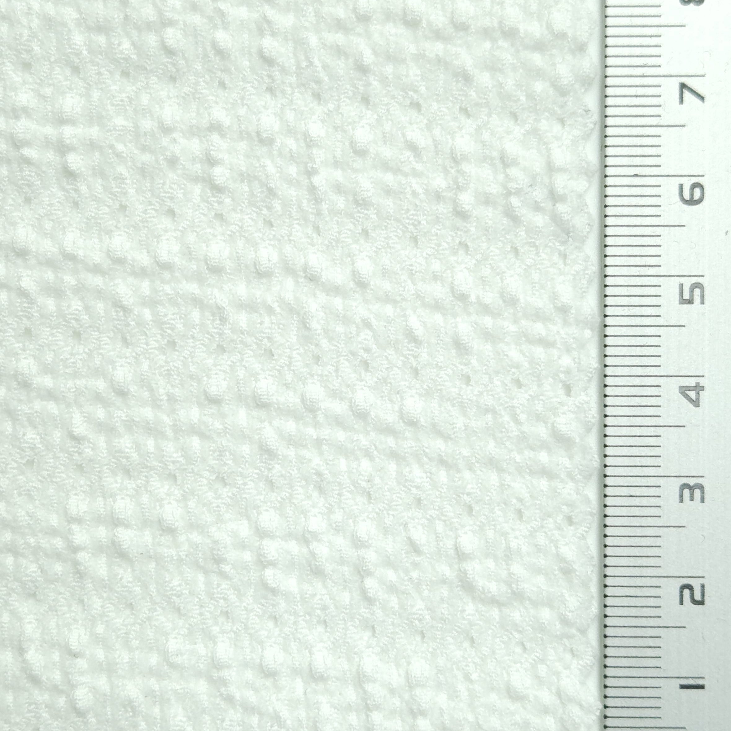 Novelty Polyester Spandex Knit Fabric - FAB 1433 - 4.White