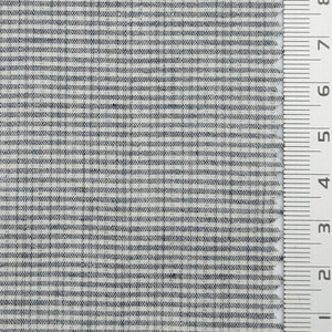 Subtle Grid Check Plain Cotton Woven Fabric - FAB1795 - Charcoal Gray