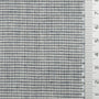 Subtle Grid Check Plain Cotton Woven Fabric - FAB1795 - Charcoal Gray