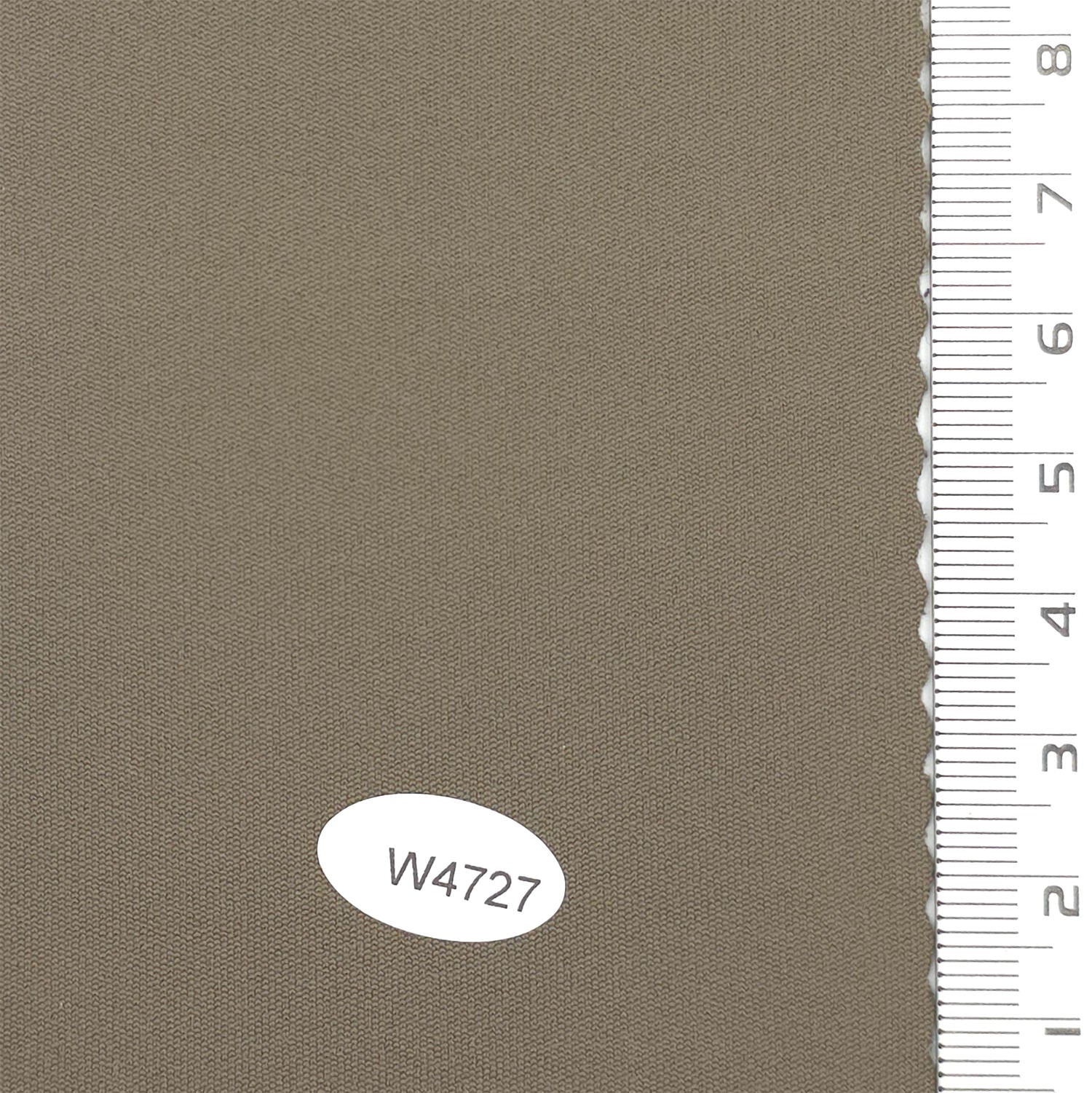 1.Aqua (W4725)-2.Rainee (W4724)-3.Taupe (W4727)-4.Warm Gray (W4710)-5.Ivory (W4706) - 4Way Stretch Nylon Spandex Knit - FAB 1226