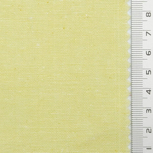 Solid Oxford Cotton Linen Polyester Woven Fabric - FAB1790 - Soft yellow/chartreuse