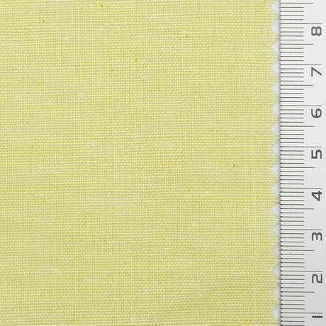 Solid Oxford Cotton Linen Polyester Woven Fabric - FAB1790 - 1.Medium denim blue-2.Dark navy blue-3.Light powder blue-4.Soft yellow/chartreuse-5.Blush pink-6.Light sage grey-7.taupe-8.White-9.Black 