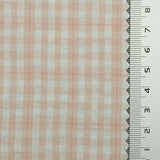 Check Cotton Woven Fabric | FAB1550 | 1.Dawn Pink, 2.Quarter Spanish White, 3.Ottoman, 4.Pale Rose, 5.Tea Green, 6.Primrose, 7.Prim, 8.Periwinkle, 9.Pale Cornflower Blue, 10.Black by Fabricis.com #