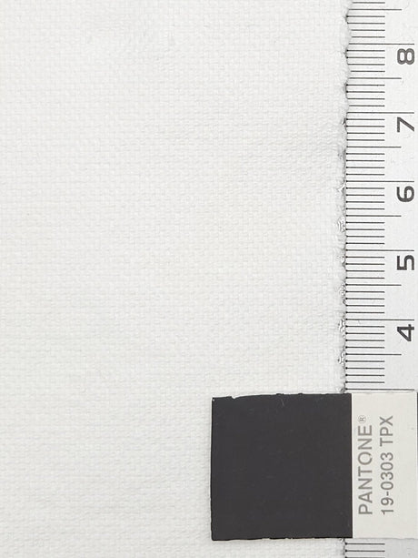 10s Solid Oxford Cotton Spandex Woven Fabric - FAB1659 - 1.Eggshell-2.Pastel Grey-3.Quill Grey-4.White-5.Soft Amber-6.Pavlova-7.Olive Green-8.Vanilla-9.Cloud-10.Concord 
