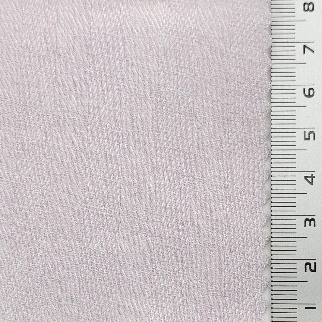 Herringbone Enzyme Washing Rayon Spandex Cotton Linen Woven Fabric - FAB1652