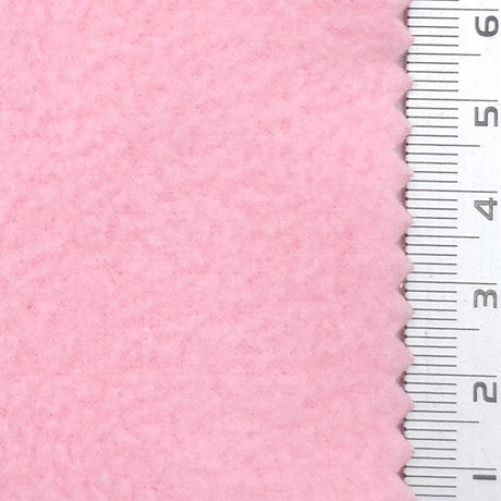 1: Green-2: Lime Green-3: Pale Pink-4: Pink-5: Yellow - Soft Medium Weight Double Sided Poly Fleece Knit Fabric - FAB 1921
