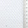 White Mesh Poly Cotton Knit Fabric - FAB1850