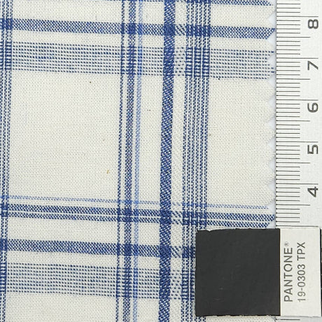 Tattersall Check YarnDyed Cotton Woven Fabric - FAB1746 - 1.Multi-2.Multi-3.Multi-4.Multi-5.Multi-6.Multi 