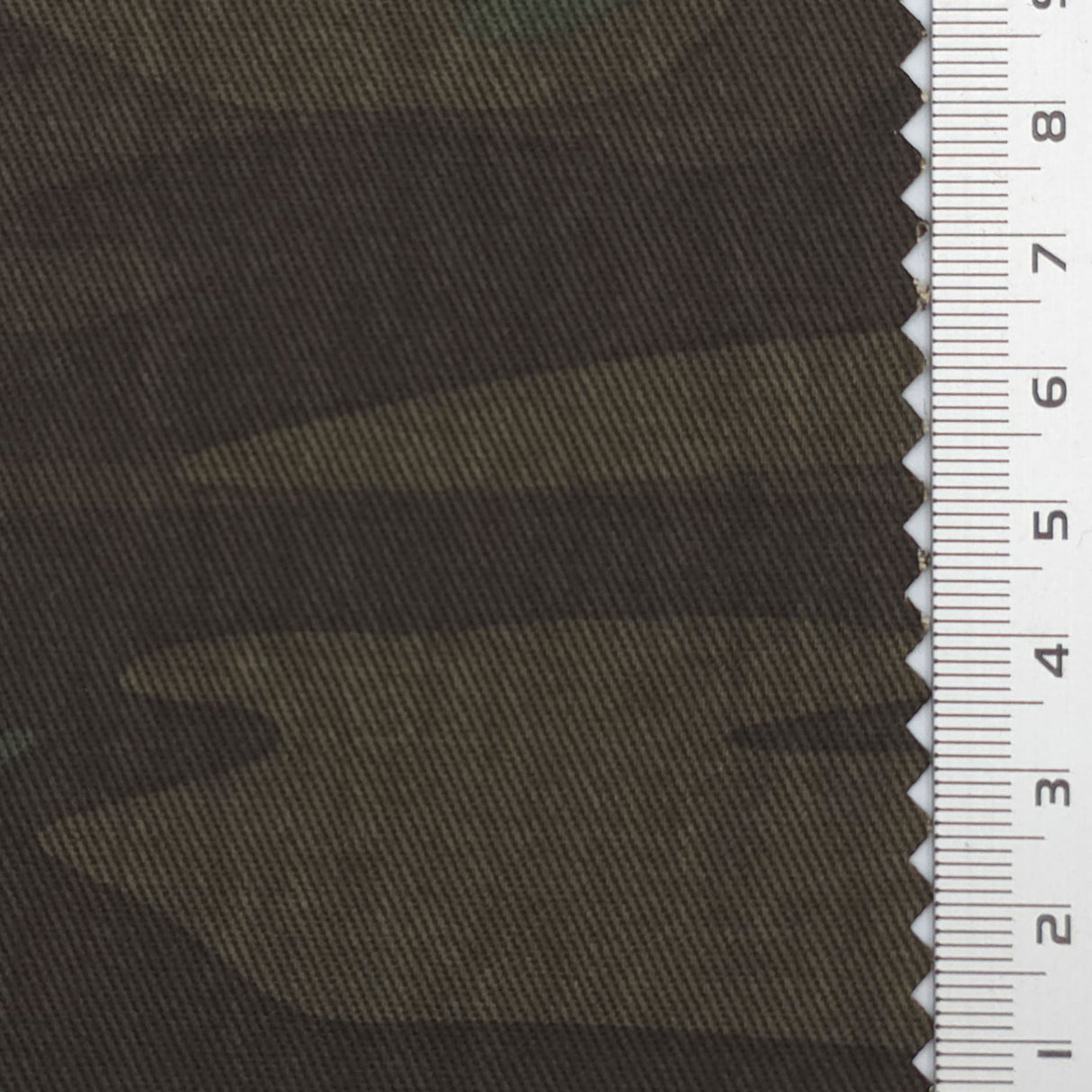 Dark Brown Sturdy Camouflage Cotton Woven Fabric - FAB1843