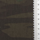 Dark Brown Sturdy Camouflage Cotton Woven Fabric - FAB1843