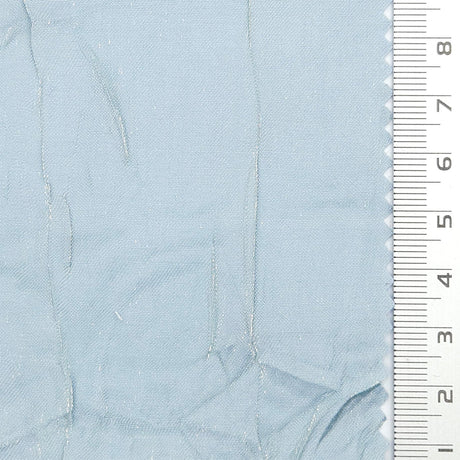 Solid Crinkled Satin Polyester Rayon Woven Fabric - FAB1793 - 1.Cream-2.White-3.Light blue-4.Sky blue-5.Dusty pink-6.Olive green-7.Dark charcoal grey-8.Black 