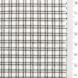 Windowpane Check YarnDyed Cotton Woven Fabric - FAB1760 - 1.Beige-2.Pink-3.Light Blue-4.Black-5.Charocal 