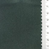 21 Wale Solid Corduroy Cotton Woven Fabric - FAB1747 - 1.Dark teal green-2.Sage green-3.Light blue gray-4.Forest green-5.Olive brown-6.Taupe-7.Dark green gray-8.Light gray/white-9.Off white-10.Pale pink-beige 