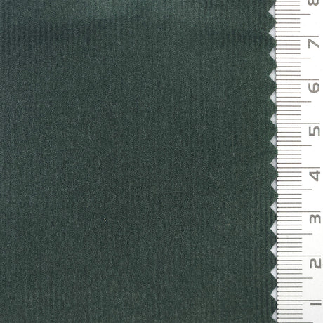 21 Wale Solid Corduroy Cotton Woven Fabric - FAB1747 - 1.Dark teal green-2.Sage green-3.Light blue gray-4.Forest green-5.Olive brown-6.Taupe-7.Dark green gray-8.Light gray/white-9.Off white-10.Pale pink-beige 