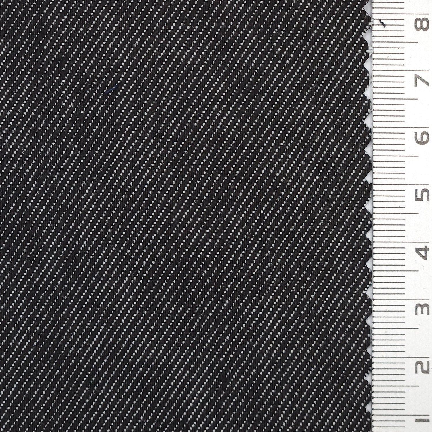 1.Cornflower Blue-2.Navy-3.Slate Gray-4.Black-5.Burgundy - 10s Solid Twill Cotton Polyester Woven Fabric - FAB 1755