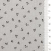 Scattered Floral Front Brushed Print Twill Cotton Woven Fabric - FAB1748 - 1.Yellow-2.Cream-3.Beige-4.Light gray-5.Rust-6.Olive-7.Navy blue-8.Black 
