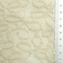 Solid Coversational Lace Nylon Spandex Knit Fabric | FAB1575 | 1.White, 2.Frost, 3.Dust Storm, 4.Promenade, 5.Lucky Point, 6.Black by Fabricis.com #