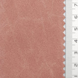 Solid Crack Suede Polyurethane Polyester Knit Fabric - FAB1764 - 1.Grey-2.Sage-3.Chocolate-4.Pink-5.Dark Brown-6.Brown-7.Taupe-8.Black-9.Khaki-10.Dark Brown 