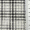 Monochrome Check YarnDyed Cotton Woven Fabric - FAB1800 - 1.Light Beige Plaid-2.Red-Brown Plaid-3.Light Blue Plaid-4.Charcoal Plaid-5.Black Plaid 