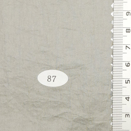 Solid Crinkled Nylon Woven Fabric - FAB1702 - 1.Black-2.Ironside Grey-3.Spun Pearl-4.Cotton Seed-5.Quill Grey-6.Eggshell-7.Blossom-8.White 