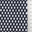 Navy Structured Mesh Poly Knit Fabric - FAB1847