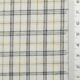 Check YarnDyed Cotton Woven Fabric - FAB1798 - 1.Light Blue Plaid-2.Mint Green-3.Light Beige-4.Charcoal Plaid 