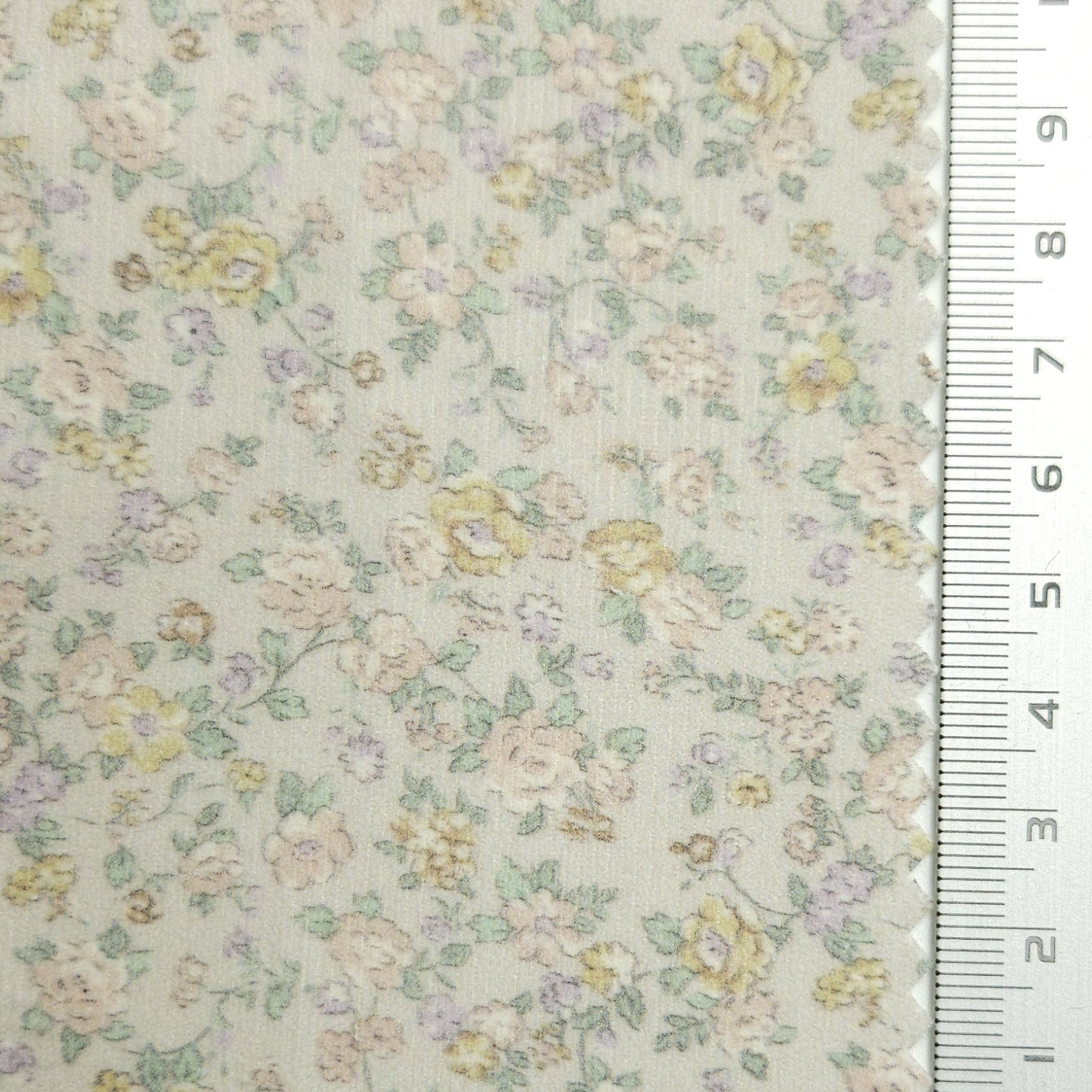 Print Floral Cotton Woven Fabric | FAB1579 | 1.Chatelle, 2.Blue Haze, 3.Conch, 4.Blue Haze, 5.Cello by Fabricis.com #