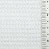 Solid Mesh Polyester Knit Fabric - FAB1802 - 1.Ivory-2.Light gray-3.Navy blue-4.White-5.Black 