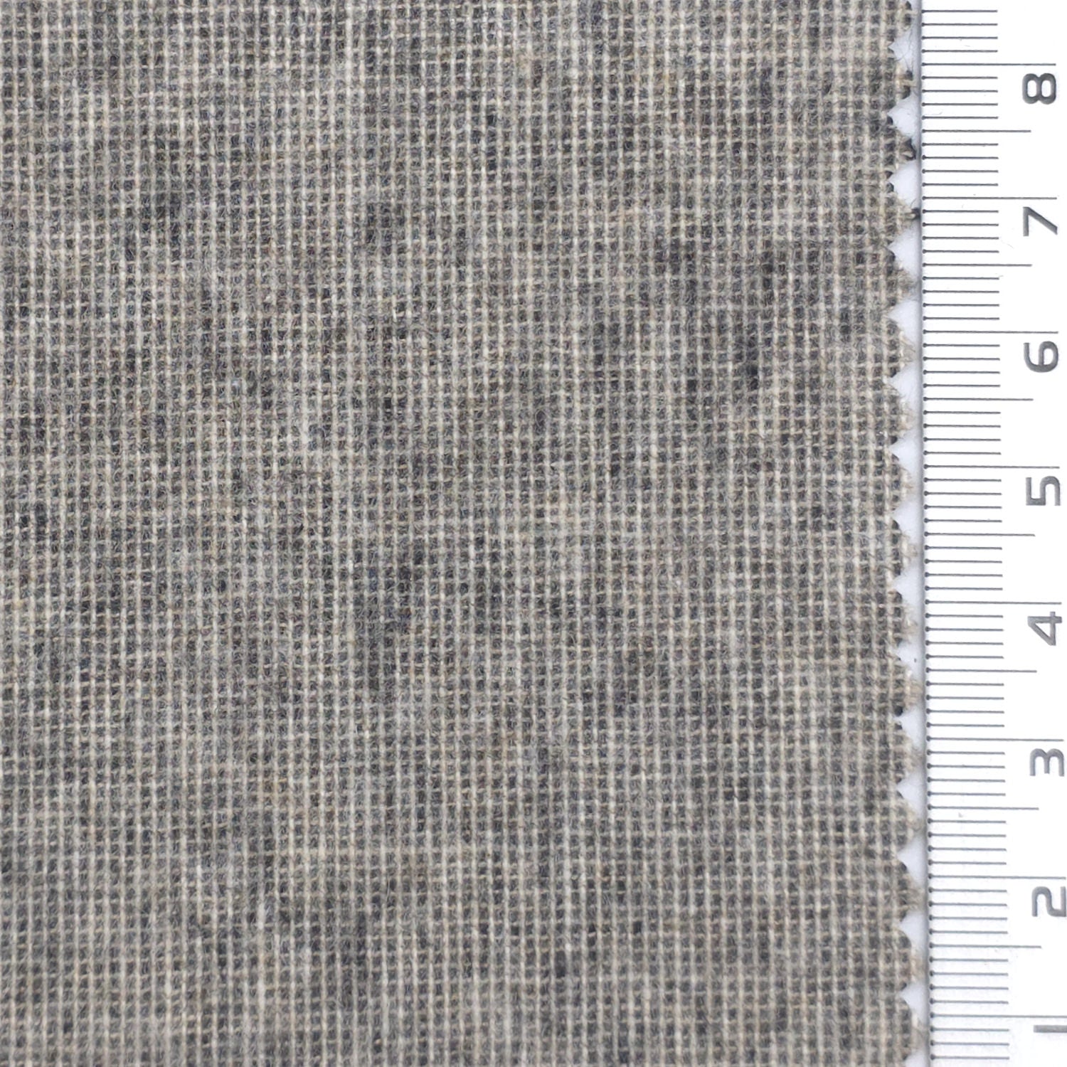 1: Dark Navy-2: Dark Blue-3: White Gray-4: Cream Gray-5: Brown - Brushed Yarn Dyed Cotton Woven Fabric - FAB 1882